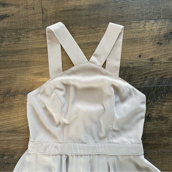 Lulus Forevermore Skater Gray Dress Size S - Picture 6 of 8